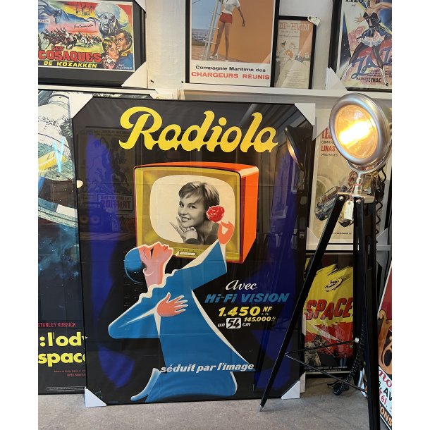 Original Plakat - Radiola Hi-Fi Vision