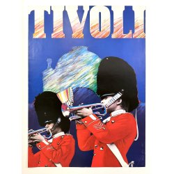 Original Vintage Plakat - Tivoli, Poul Janus Ipsen 1984