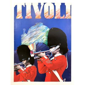 Original Vintage Plakat - Tivoli, Poul Janus Ipsen 1984