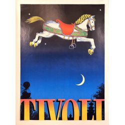 Original Vintage Plakat - Tivoli, Bo Benfils 1982