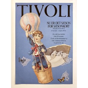 Original Vintage Plakat - Tivoli