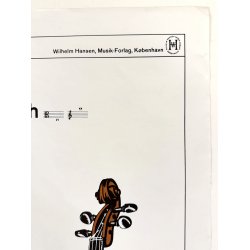 Original Vintage Plakat - Instrumenterne i orkestret: Strygeinstrumenter - 1965