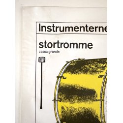 Original Vintage Plakat - Instrumenterne i orkestret: Slagt�jsinstrumenter - 1965
