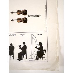 Original Vintage Plakat - Orkestret - Sven-Erik Larsson 1965