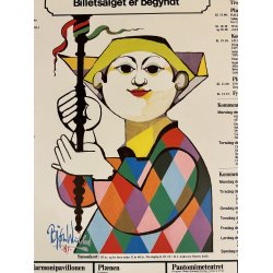 Original Plakat - Tivoli Program 1983