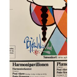 Original Plakat - Tivoli Program 1983