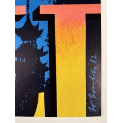 Original Vintage Plakat - Tivoli, Bo Benfils 1982