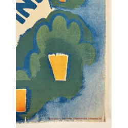 Original Vintage Plakat - Festen Om Hesten