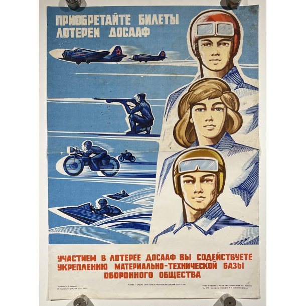 Original Plakat - Russisk Propaganda 