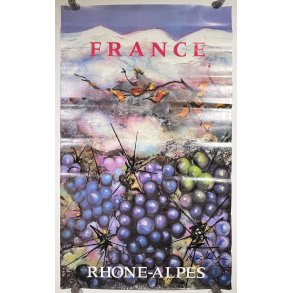 Original Plakat - France, Rhone-Alpes