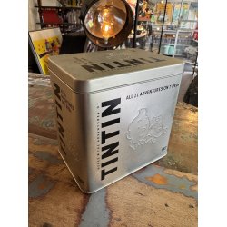 Tintin DVD Boks Med Alle 21 Eventyr P 7 DVD'er