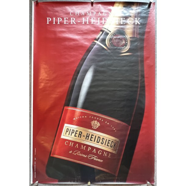 Original Plakat - Piper Heidsieck Champagne