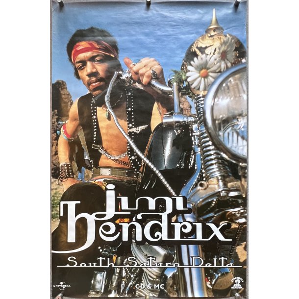 Original Plakat - Jimi Hendrix - South Saturn Delta