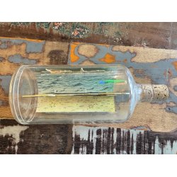 Vintage Tintin Flaskepost Sparebsse, Sparekassen SDS