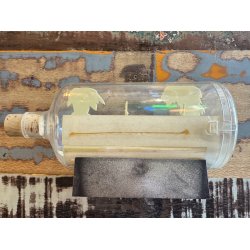 Vintage Tintin Flaskepost Sparebsse, Sparekassen Sydjylland