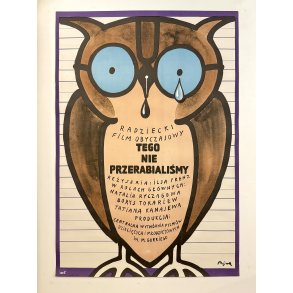 Original Polsk Filmplakat - Eto my ne prokhodili - We Didn't Learn This