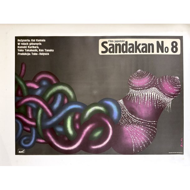 Original Polsk Filmplakat - Sandakan No 8. - Brothol No 8.
