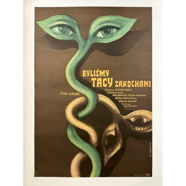 Original Polsk Filmplakat - Bylismy Tacy Zakochani - S Gode Venner Var Vi Vist