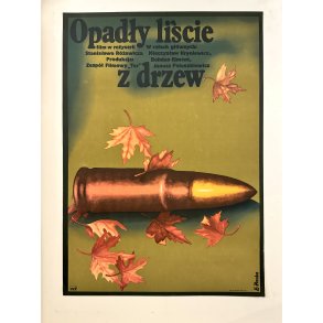 Original Polsk Filmplakat - Opadly Liscie Z Drzew