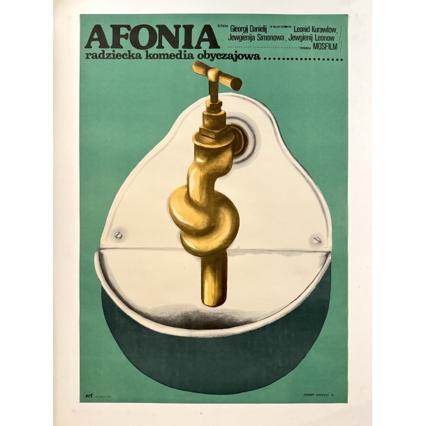 Original Polsk Filmplakat - Afonia