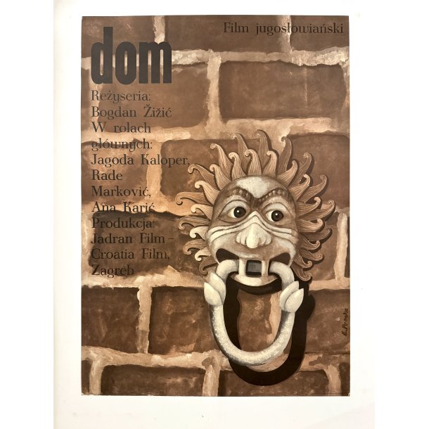 Original Polsk Filmplakat - Dom - The House