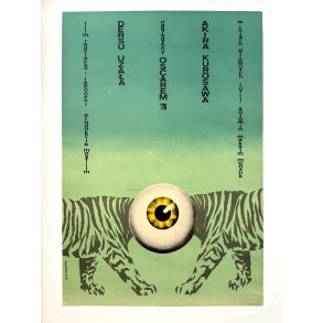 Original Polsk Filmplakat - Dersu Uzala