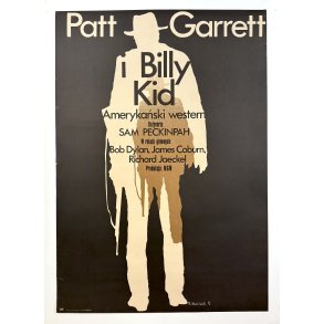 Original Polsk Filmplakat - Patt Garrett & Billy The Kidd