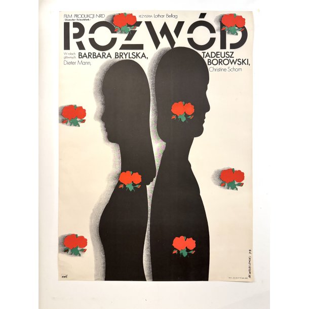 Original Polsk Filmplakat - Rozwód