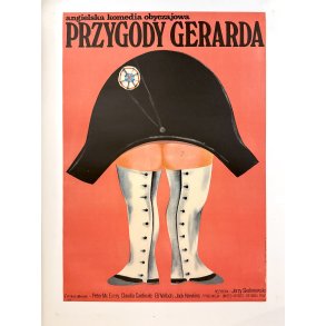 Original Polsk Filmplakat - Przygody Gerarda - Napoleons Budbringer