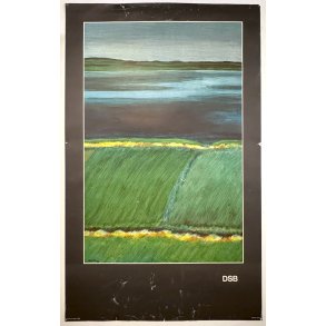 Original Vintage Plakat - DSB, Buster Buus 1978