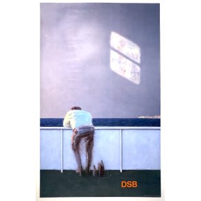 Original Vintage Plakat - DSB rsplakat 1987 #5, Poul Anker Bech