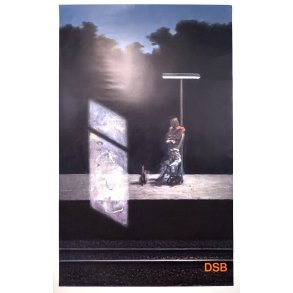 Original Vintage Plakat - DSB rsplakat 1987 #6, Poul Anker Bech