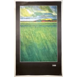 Original Vintage Plakat - DSB, Buster Buus 1978