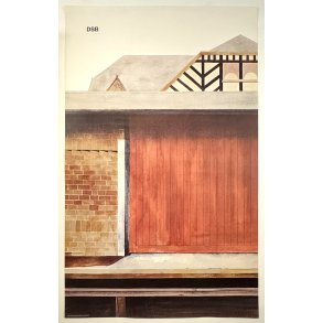 Original Vintage Plakat - DSB, Bent Holstein rsplakat #2