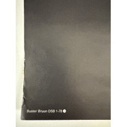 Original Vintage Plakat - DSB, Buster Buus 1978