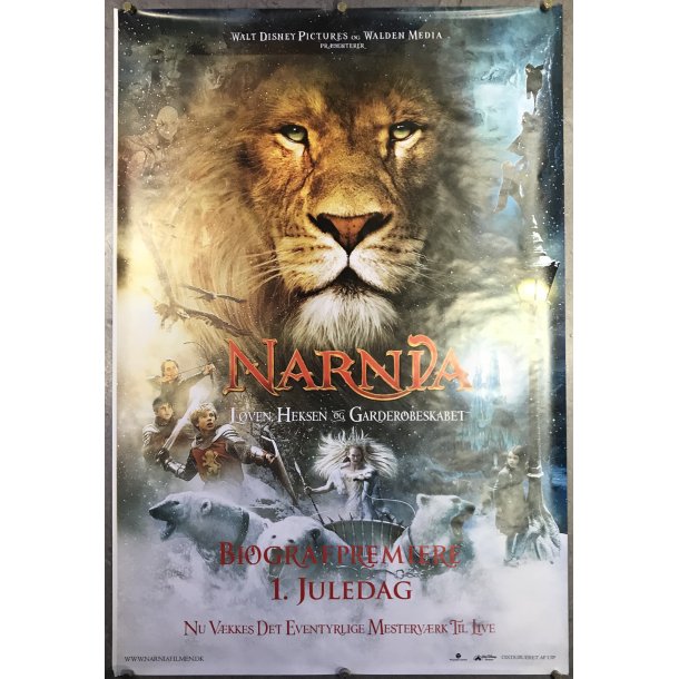 Narnia Løven, Heksen og garderobeskabet - Danske -