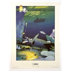 Original Vintage Plakat - Las Aventuras de TintinTintins eventyr