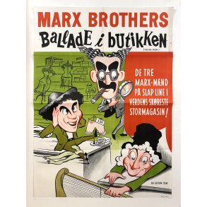 Marx Brothers - Ballade i Butikken