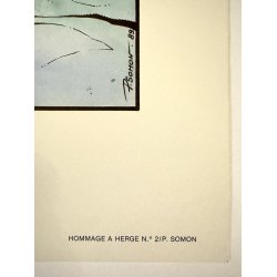 Original Vintage Plakat - Las Aventuras de TintinTintins eventyr