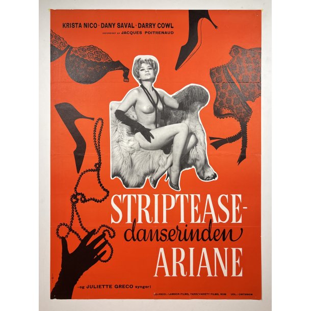 Striptease-Danserinden Ariane