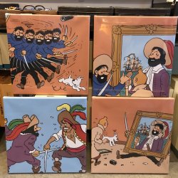 Tintin &amp; Enhjrningen - Lrredstryk