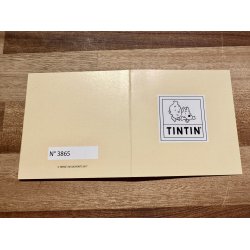 1 STK UDSTILLINGSMODEL - Tintin Og Terry - Resin Figur