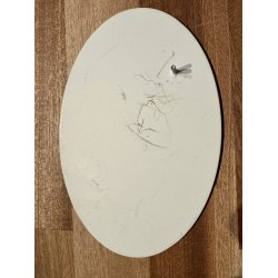 1 STK UDSTILLINGSMODEL - Kaptajn Haddock - Resin Figur