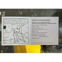 Tintin Figur - Tintin Vender Sig, Fra 2015