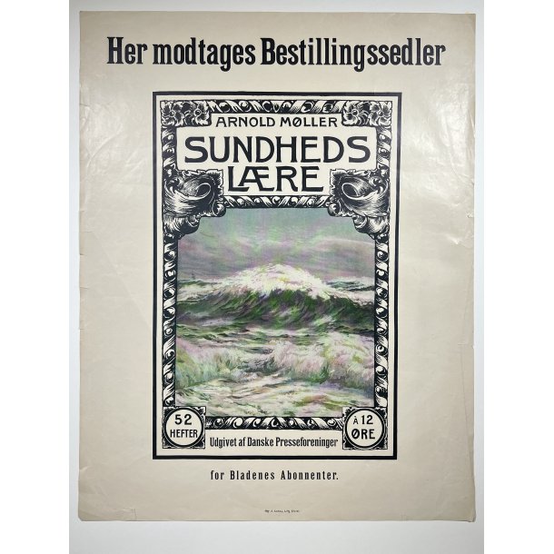 Original Plakat - Sundheds Lre