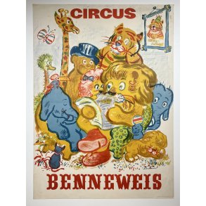 Original Plakat - Circus Benneweis