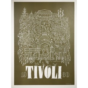 Original Plakat - Tivoli 1980