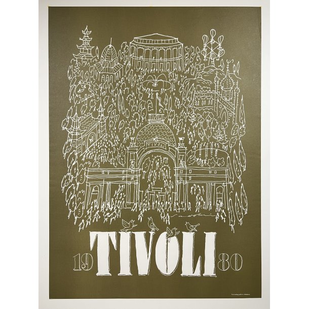 Original Plakat - Tivoli 1980