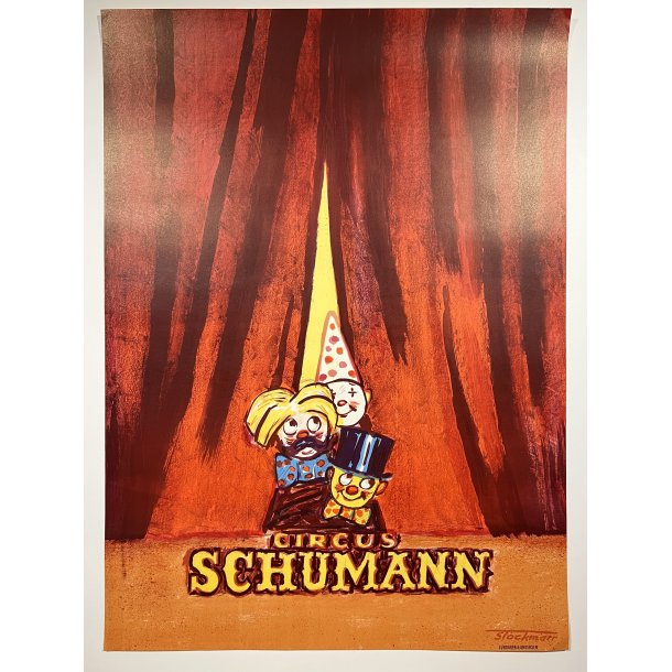 Original Plakat - Circus Schumann