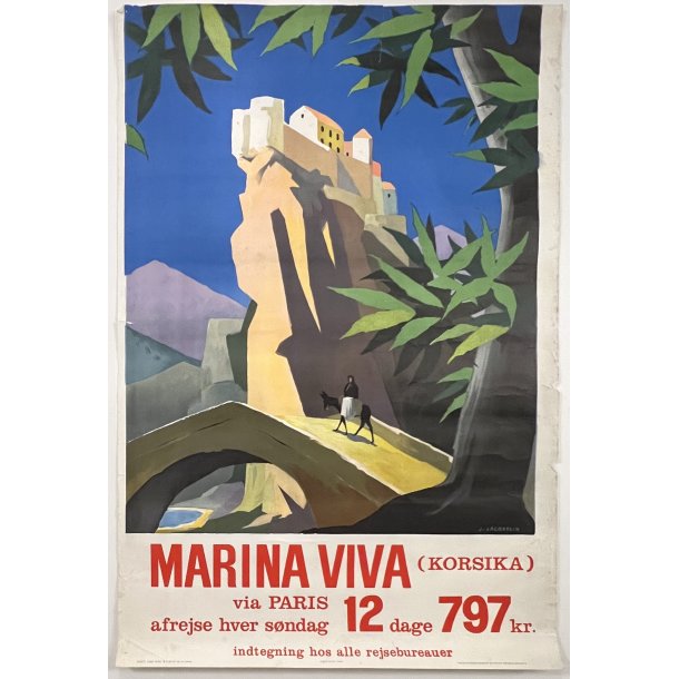 Original Plakat - Marina Viva, Korsika